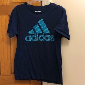 Adidas T-shirt in Blue/Aqua EUC